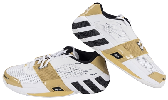Gilbert Arenas Game Issued Adidas Sneakers (Player LOA & JSA)